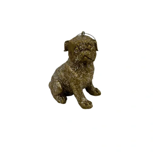Glimmer bulldog til at hænge eller sidde
