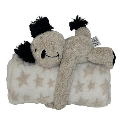 Bjørne bamse med tæppe
