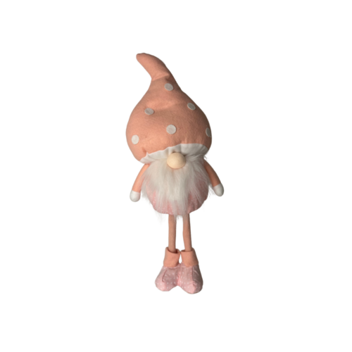 Stor svampenisse pastel pink