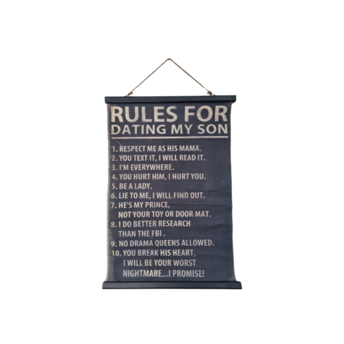 Lærredsbillede-Rules for dating my son