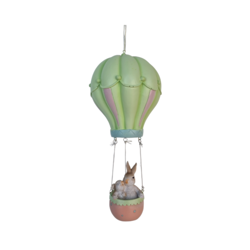 Luftballon med påskehare