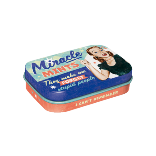 Mintpastiller i tin Miracle mints