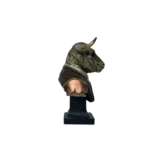 Tyrerhoved i resin - Image 3